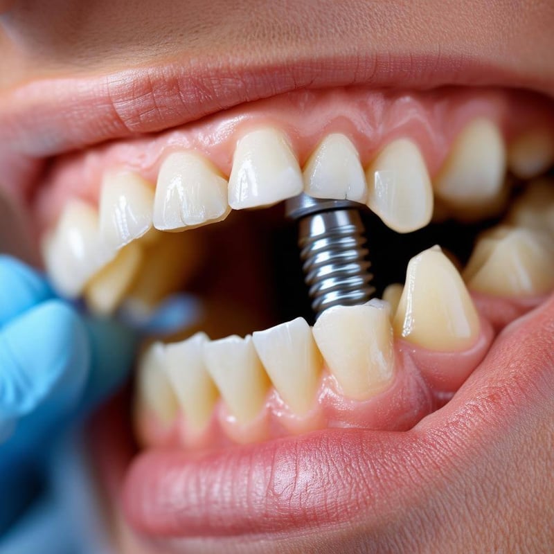 dental implant patient