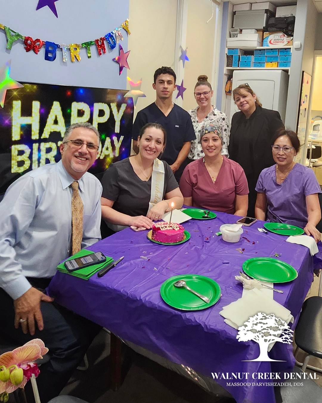 Walnut Creek Dental - Staff Birthday